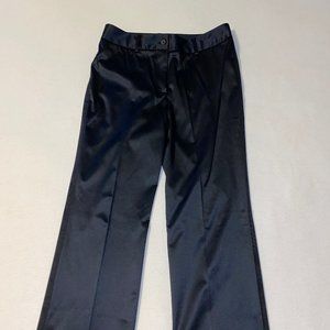 Isaac Mizrahi Black Tuxedo Dress Pants
